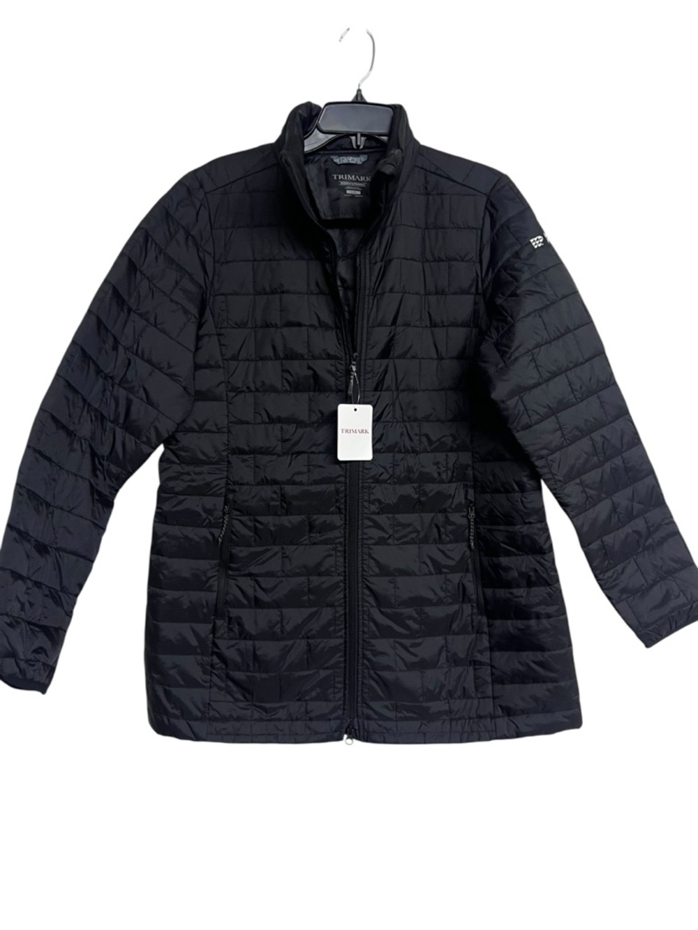 NWT Trimark Telluride Packable Insulated Black Jacket International Paper‎